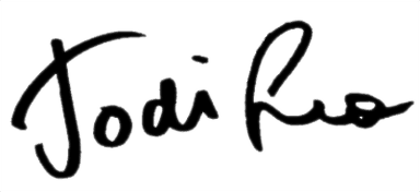 Image of Jodi Leo's signature